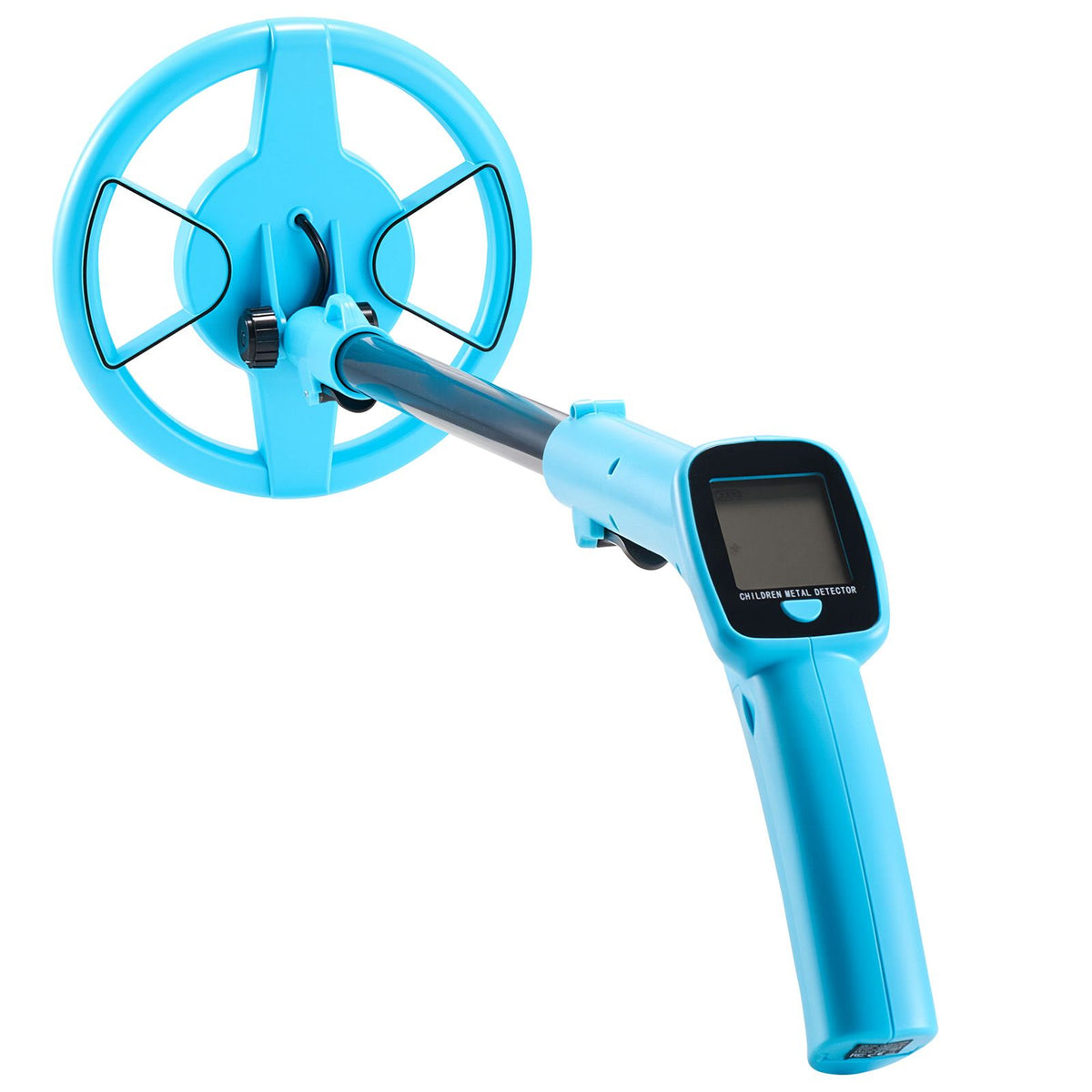 Metal Detector, 101.6 mm, Lightweight Metal Detector with LCD Display, 152.4 mm IP68 Waterproof Search Coil, Adjustable 650-930 mm Gold Detector, Easy to Use, for Detecting Gold Exploration