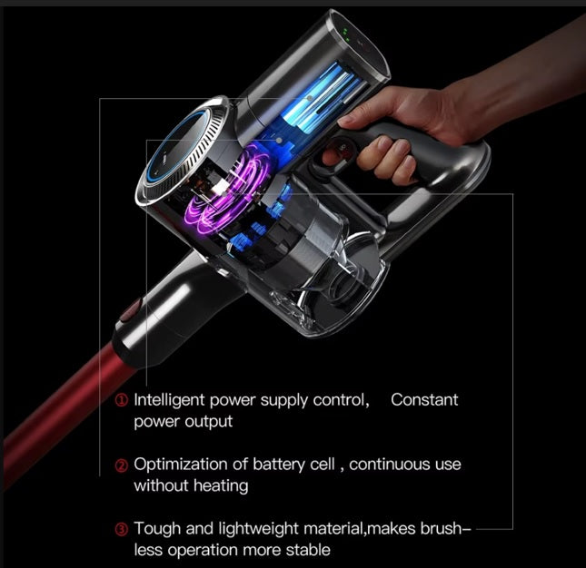 Handheld Cordless Carpet/ Tile Vacuum Cleaner