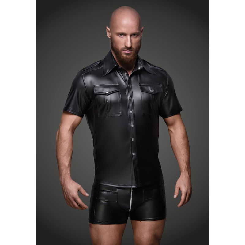 Sexy And Elegant Shirt With Front Pockets-H011.00001-S