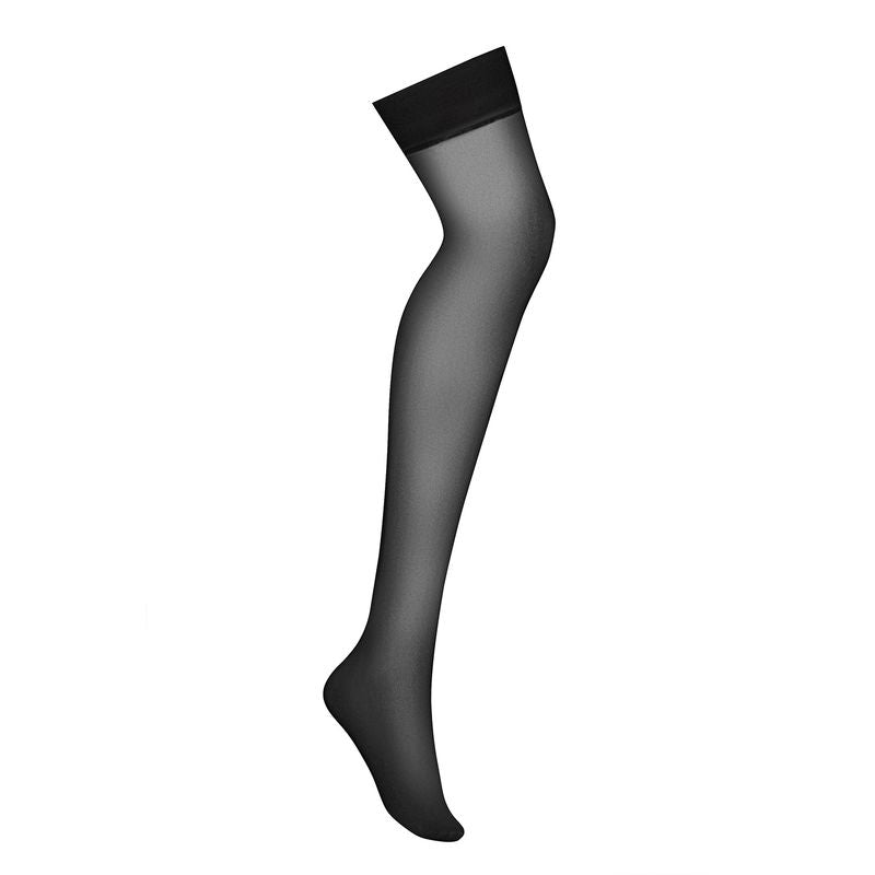 S800 Sheer Stockings Black-5457-BLK-S/M