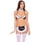 At Your Service Maid 6 Pc Black/White-53018-BLK-OS