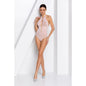 Bodysuit BS088 White-BS088-WHT-O/S