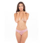 Flirtation Lace Up Back Panty Pink-1168-PNK-M/L