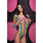 Rainbow Lace-Up Teddy-LC-86-RNBW-O/S