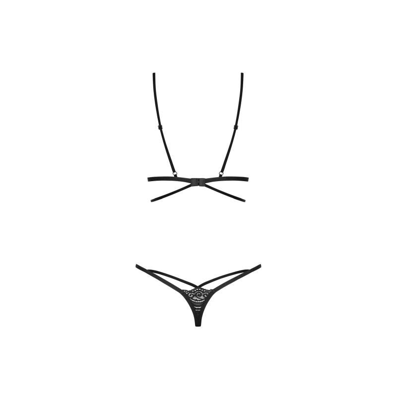 Diyosa 2 Pc Set Black-0152-BLK-L/XL