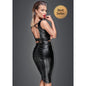 Power Wetlook Pencil Skirt w Long Zipper-F152.005-BLK-XXL