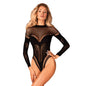 Open Back Teddy B135 Black-8066-BLK-O/S