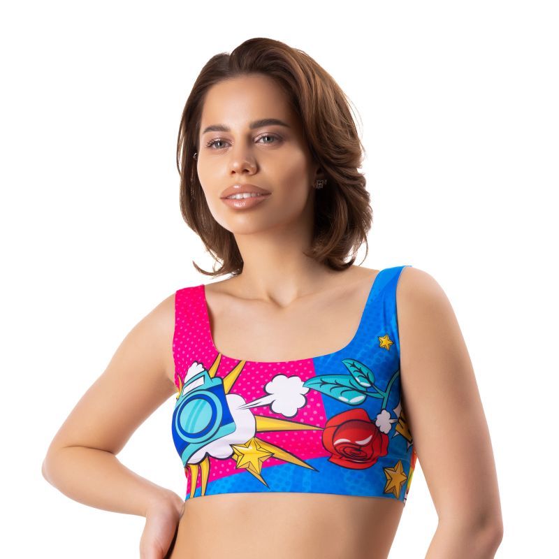 Comics Curios Crop Top-CCT1-S