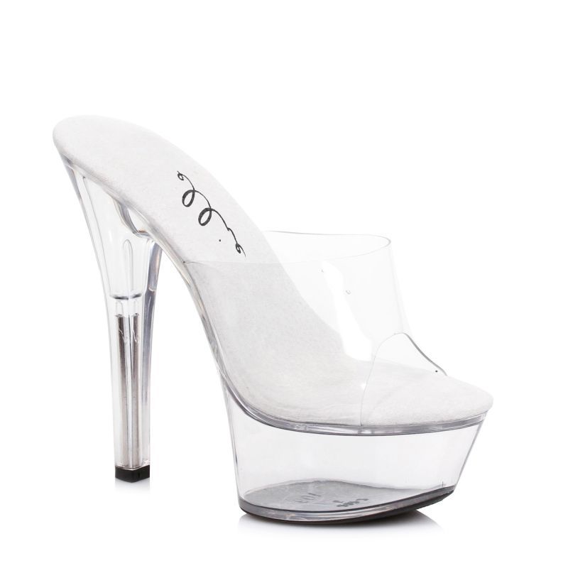 Slip On Sandal Clear 6in-601-VANITY-CLR-7