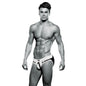 Bulge Jock White-BLE102-WHT-S/M