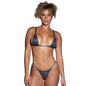 Playboy Twilight Shimmer Bikini 2 Pc Black-PBLI224-GM-OS