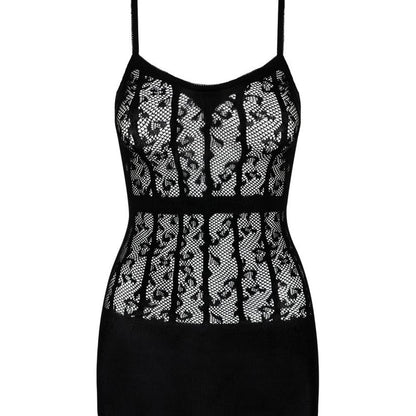 D605 Dress Black-8915-BLK-O/S