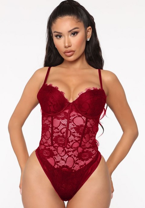 Lay Me Down lace Teddy-XY1181