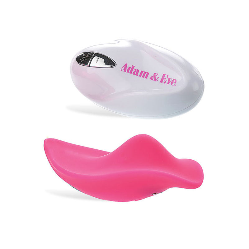 Adam & Eve Eves Rechargeable Vibrating Panty With Remote - Pink Vibrating Panty with Remote Control-B628 6295