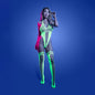 GLOW Paradigm Bodystocking - OS - Glow In Dark Green - One Size-GL2552-OS-B