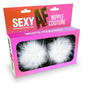 Sexy AF - Nipple Couture White Marabou - White Marabou Reuseable Nipple Pasties-LGNV.207