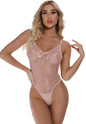Intense Romance Sheer Lace Bodysuit-XY950-A