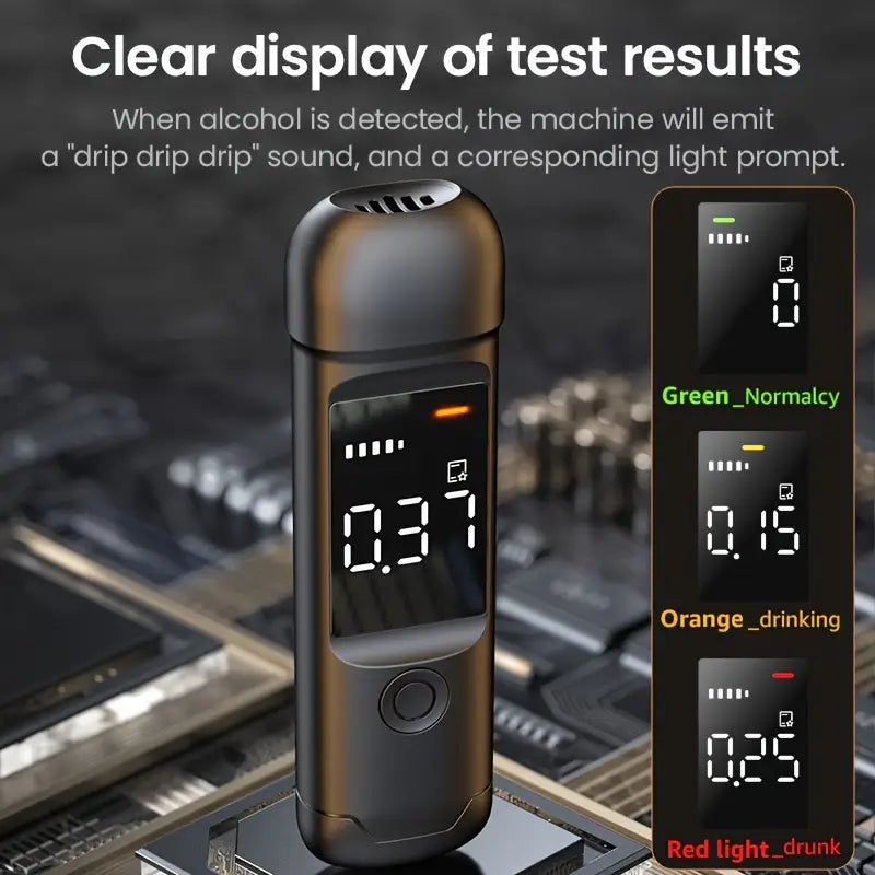 Pocket-Sized Digital Breathalyzer