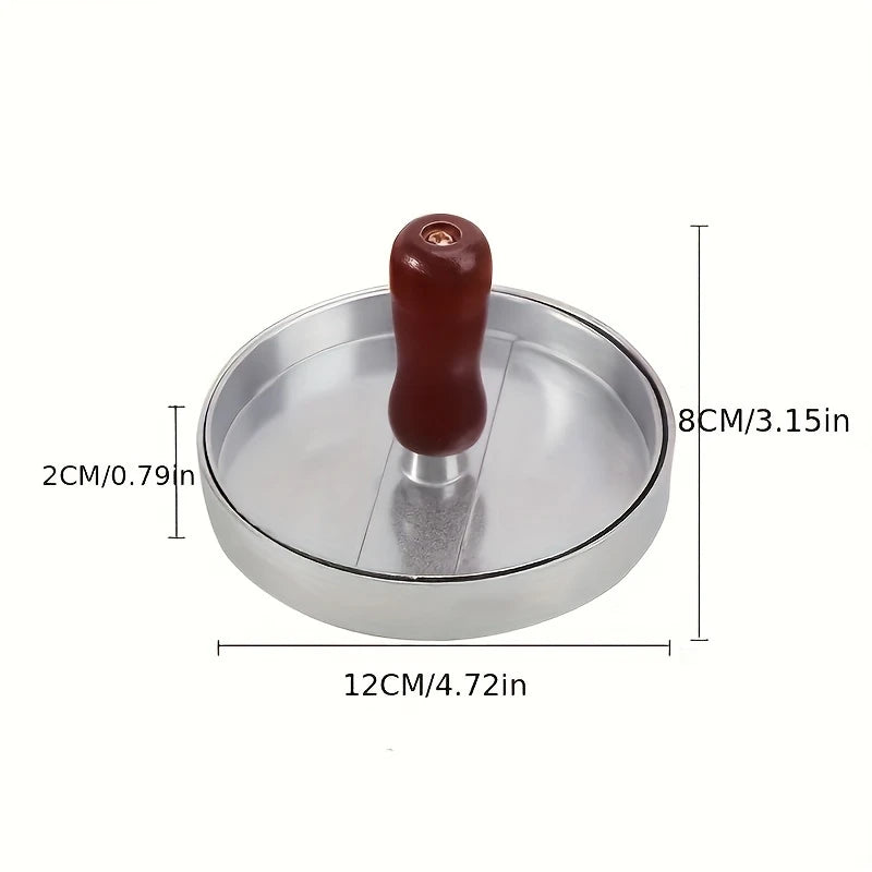 Premium Metal Burger Press 