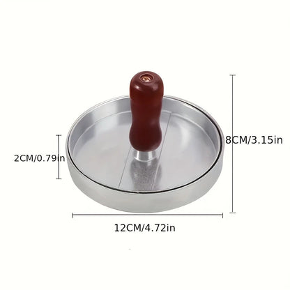 Premium Metal Burger Press 