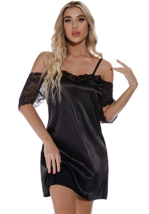 Satin Slip Dress-XY1765