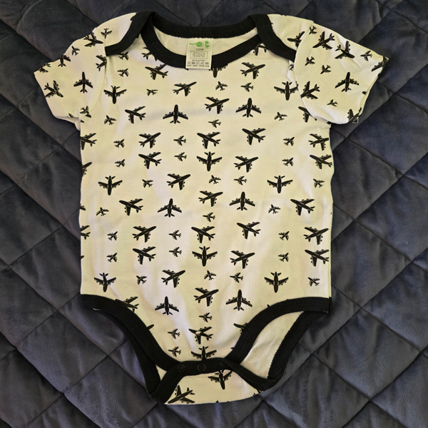Boys Triangle Onesies in Multiple Colors and Various Patterns