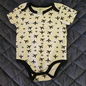Boys Triangle Onesies in Multiple Colors and Various Patterns