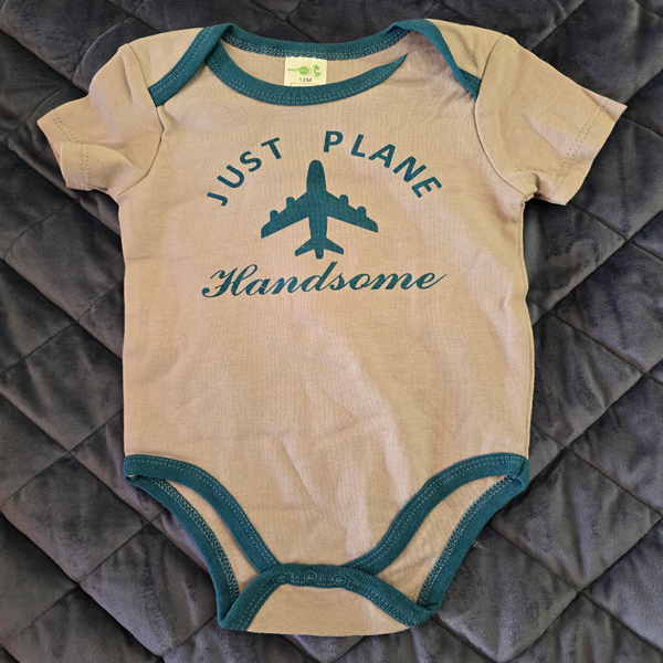 Boys Triangle Onesies in Multiple Colors and Various Patterns