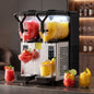 NORDA Slushie Machine 2x4L Tank Commercial Frozen Drink Maker 5 Modes Milkshake