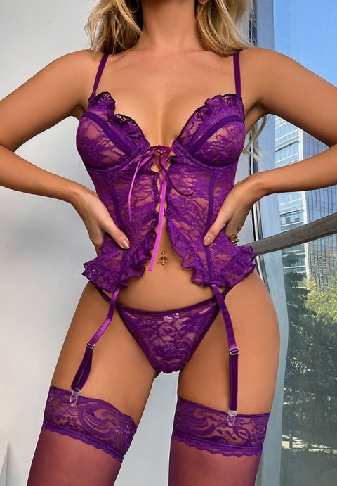 Budding Romance Bustier Set-YY560-DP