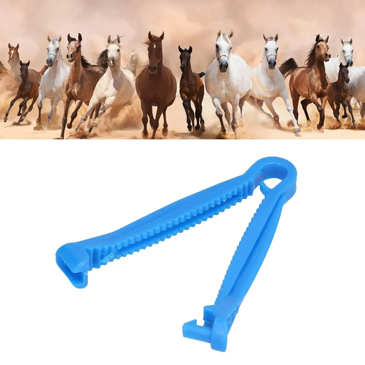 100PCS Piglet Umbilical Cord Clips Animal Clamp Tool for Pig Dog Cow Veterinary