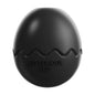 Licking Dog Gnawing Toy Slow Feeder Dinosaur Eggs Interactive Slow Food Dog Toy - Black