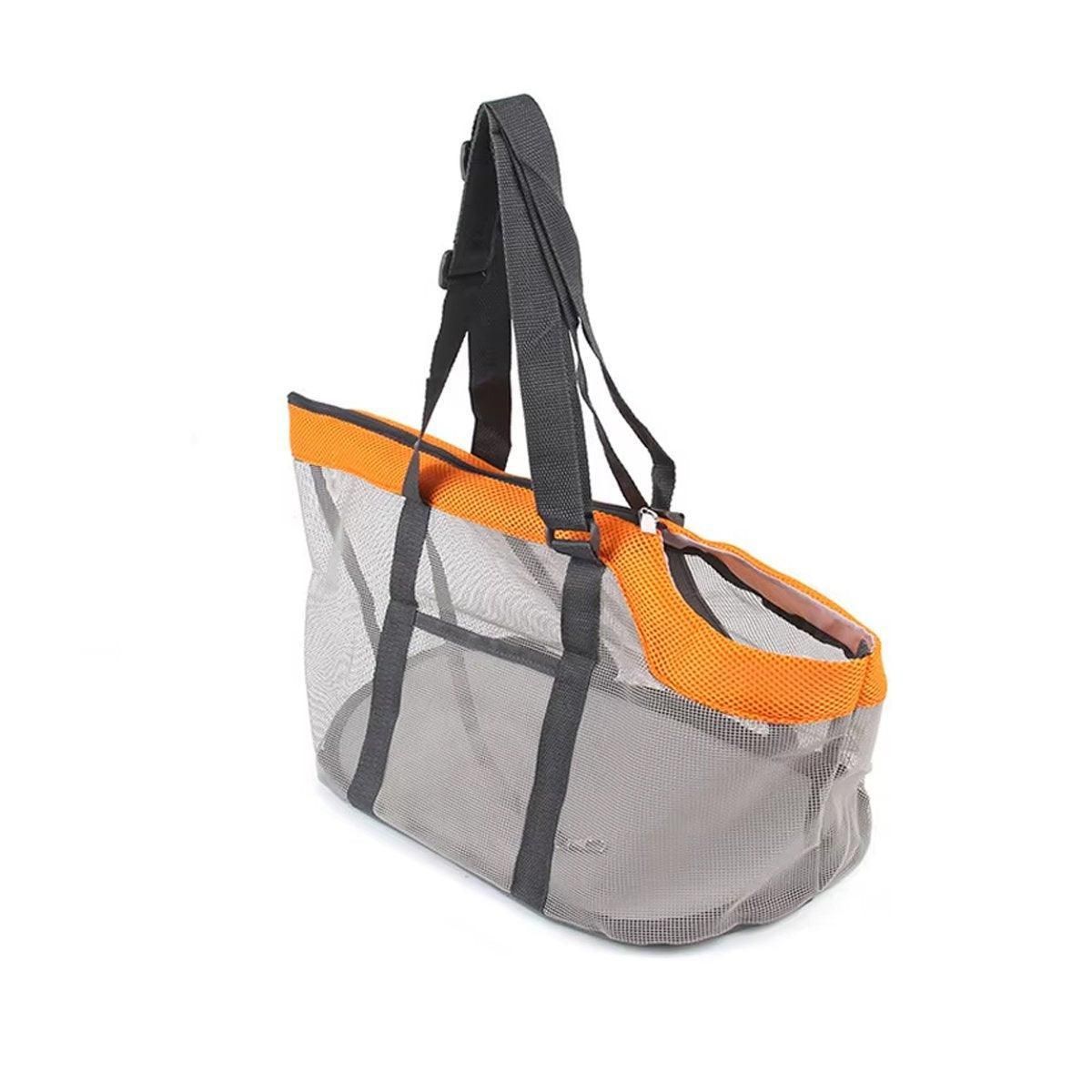 Mesh Dogs Carrying Bag Large Capacity Breathable Outdoor Travel Pet Carrier Bag