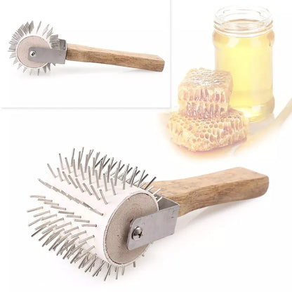Steel Needle Roller Propolis Harvester Beekeeping Tool for Hive Collection