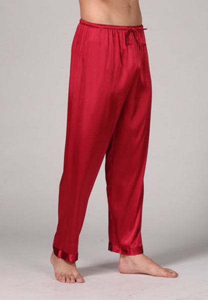 Mens Satin Pajama Pants