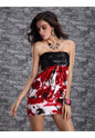 Sequin Floral Print Passionate Chemise-YL5227