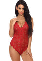 Midnight Infatuation Lace Romper-XY787