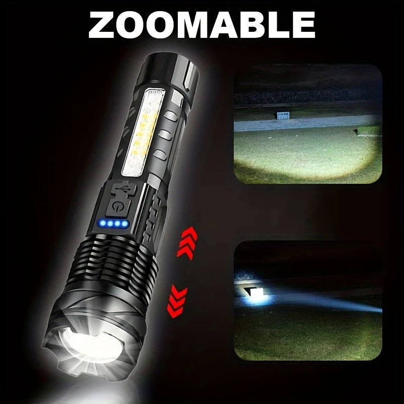 LED XP50 Zoomable Outdoor Flashlight