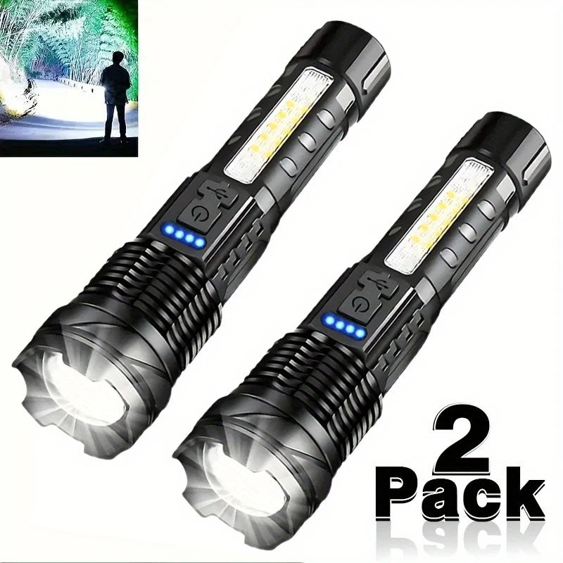 LED XP50 Zoomable Outdoor Flashlight