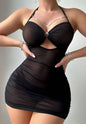 Got My Ex Calling Mesh Chemise-AF2408048