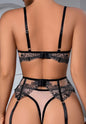 Just A Taste Embroidered Bra Set-WYXZ3882L